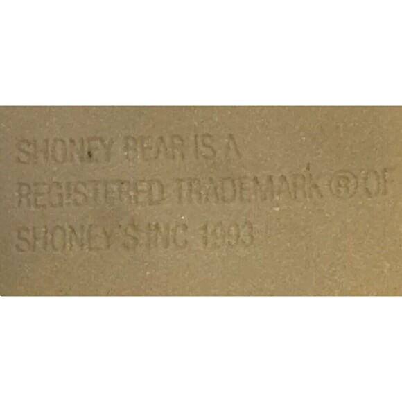 Vintage 1993 Shoney’s Restaurant Bear Coin Bank Restaurant Advertisement - Picture 12 of 12